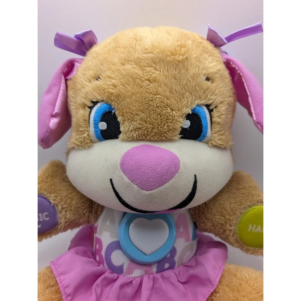 Fisher Price Laugh And Learn Smart‎ Stages Plush Sis Sings Colors FP Puppy Dog